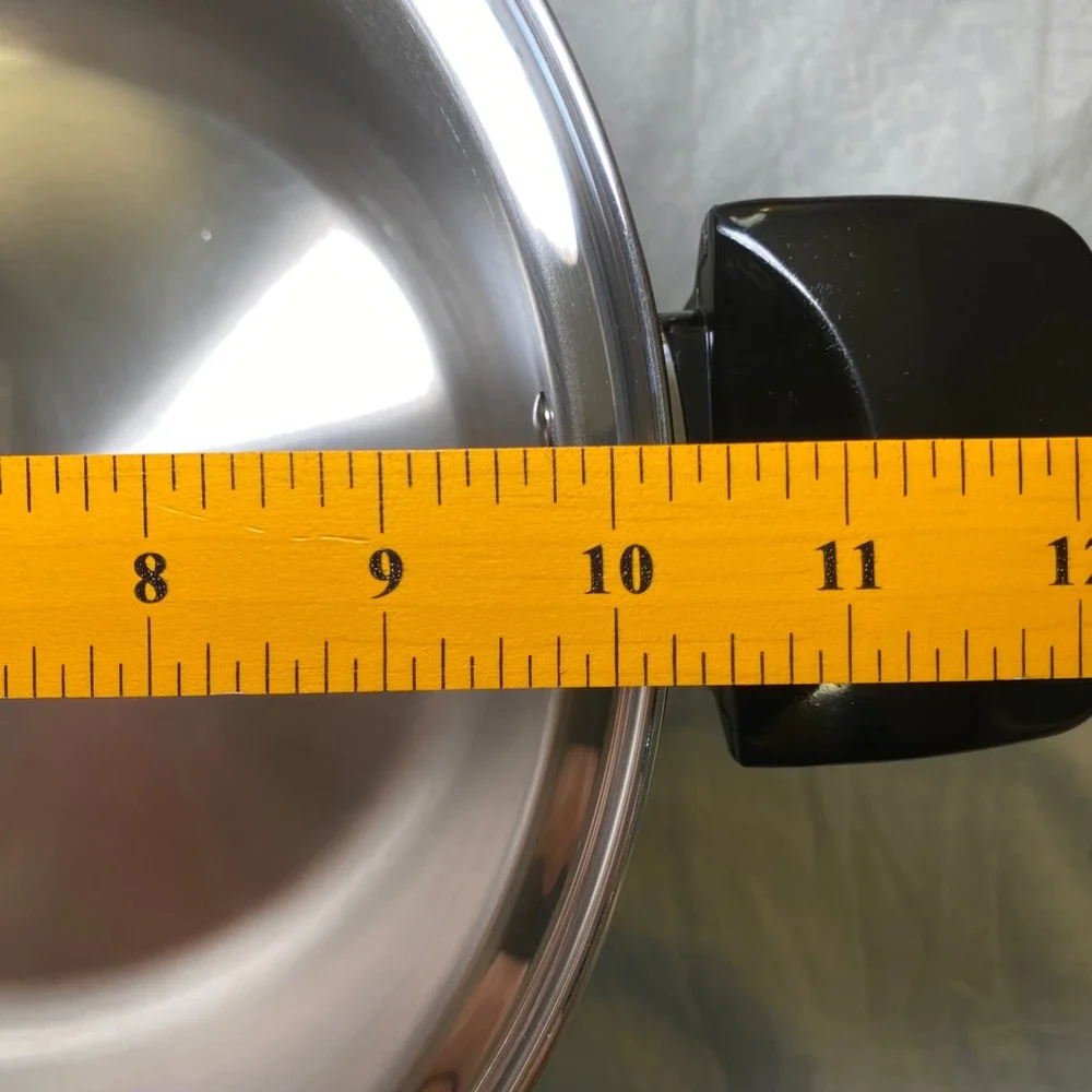 Health Craft 360 Cookware 4 Qt Stock Pot T304 Stainless Waterless Greaseless 10